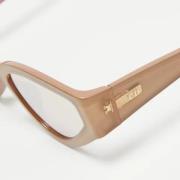 Pre-owned Acetate sunglasses Dior Vintage , Beige , Dames