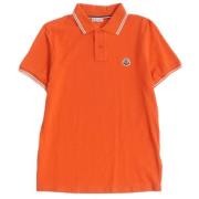 Pre-owned Cotton tops Moncler Pre-owned , Orange , Dames