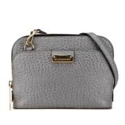 Pre-owned Leather crossbody-bags Burberry Vintage , Gray , Dames