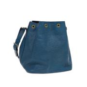 Pre-owned Leather louis-vuitton-bags Louis Vuitton Vintage , Blue , Da...