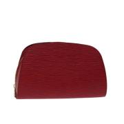 Pre-owned Leather louis-vuitton-bags Louis Vuitton Vintage , Red , Dam...