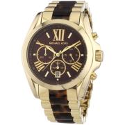 Gouden RVS Quartz Horloge Michael Kors , Yellow , Dames