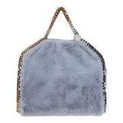 Blauwe 3chain Tote Tas Stella McCartney , Blue , Dames