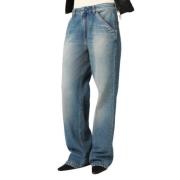 Lichte gebruikte jeans rechte pasvorm Ba&Sh , Blue , Dames