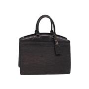 Pre-owned Leather louis-vuitton-bags Louis Vuitton Vintage , Black , D...