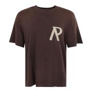 Masking Tape Initial T-Shirt Represent , Brown , Heren