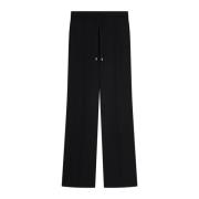 Katoenmix Broek Pinko , Black , Dames