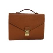 Pre-owned Leather louis-vuitton-bags Louis Vuitton Vintage , Brown , D...