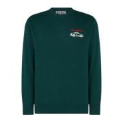 Groene Sweatshirt voor Heren Saint Barth , Green , Heren