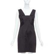 Pre-owned Cotton dresses Gucci Vintage , Black , Dames