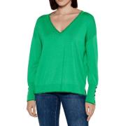 Groene Jelly Gesloten Gebreide Top Liu Jo , Green , Dames