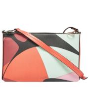 Pre-owned Leather shoulder-bags Emilio Pucci Pre-owned , Multicolor , ...