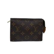 Pre-owned Canvas louis-vuitton-bags Louis Vuitton Vintage , Brown , Da...