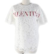 Pre-owned Canvas tops Valentino Vintage , White , Dames