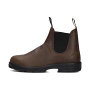 Klassieke Bruine Leren Chelsea Boots Blundstone , Brown , Heren