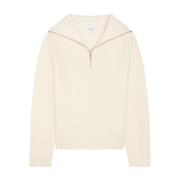 Natuurlijke Sweater Pullover Stijl 0079 Courrèges , Beige , Dames