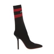 Stiletto schoenen met een sok Vetements , Black , Dames