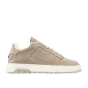 Bontgevoerde Court Sneakers Nubikk , Beige , Heren