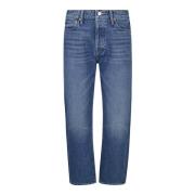 Denim Jeans Made in USA Mother , Blue , Dames