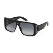 Heren Zonnebril 99-0-130 Spp014V Philipp Plein , Black , Heren