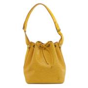 Pre-owned Leather louis-vuitton-bags Louis Vuitton Vintage , Yellow , ...