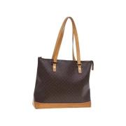 Pre-owned Fabric totes Celine Vintage , Brown , Dames