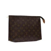 Pre-owned Canvas louis-vuitton-bags Louis Vuitton Vintage , Brown , Da...