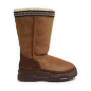 Bruine Enkellaarsjes UGG , Brown , Dames