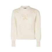 Dames Bloom Trui MC2 Saint Barth , Beige , Dames