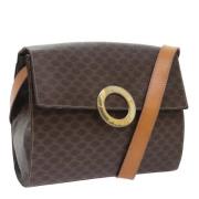 Pre-owned Leather celine-bags Celine Vintage , Brown , Dames