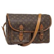 Pre-owned Canvas louis-vuitton-bags Louis Vuitton Vintage , Brown , Da...