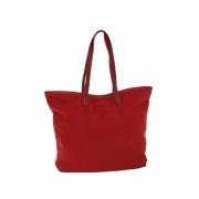 Pre-owned Nylon totes Prada Vintage , Red , Dames