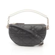 Pre-owned Leather dior-bags Dior Vintage , Black , Dames