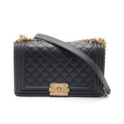 Pre-owned Fabric chanel-bags Chanel Vintage , Black , Dames