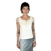 Pre-owned Fabric tops Dolce & Gabbana Pre-owned , White , Dames