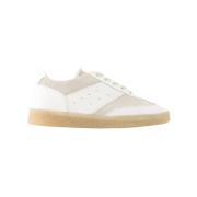 Leather sneakers Maison Margiela , White , Dames