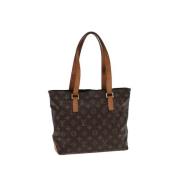 Pre-owned Canvas louis-vuitton-bags Louis Vuitton Vintage , Brown , Da...