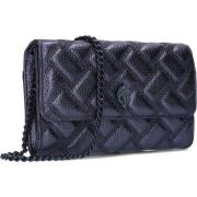 Elegante Kensington Chain Wallet Kurt Geiger , Blue , Dames