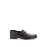 Loafers van gestempeld leer met Gancini versieringen Salvatore Ferraga...