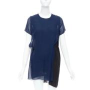 Pre-owned Silk dresses Acne Studios Pre-owned , Blue , Dames