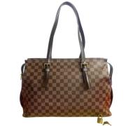 Pre-owned Fabric louis-vuitton-bags Louis Vuitton Vintage , Brown , Da...