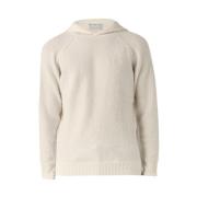 Alpaca Hoodie Beige MC2 Saint Barth , Beige , Heren