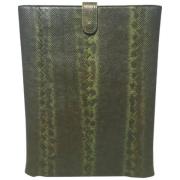 Pre-owned Canvas home-office Bottega Veneta Vintage , Green , Dames