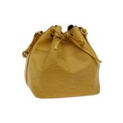 Pre-owned Leather louis-vuitton-bags Louis Vuitton Vintage , Yellow , ...