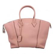 Pre-owned Leather handbags Louis Vuitton Vintage , Pink , Dames