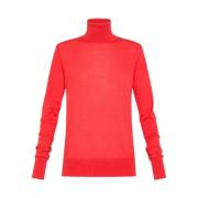 Rode Merinowol Coltrui Forte Forte , Red , Dames