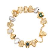 Gouden Platina Armband Elegant Stijl Medea , Yellow , Dames