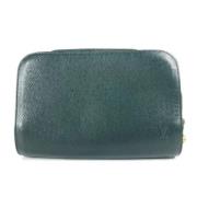 Pre-owned Leather louis-vuitton-bags Louis Vuitton Vintage , Green , D...