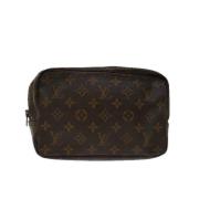 Pre-owned Canvas louis-vuitton-bags Louis Vuitton Vintage , Brown , Da...