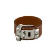 Pre-owned Leather bracelets Hermès Vintage , Multicolor , Dames